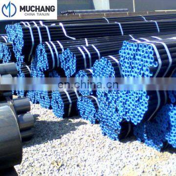 API 5L ASTM A53 Black Steel Pipe Gr.B ST52 Carbon Seamless Steel Pipe Random Length Tube Linepipe