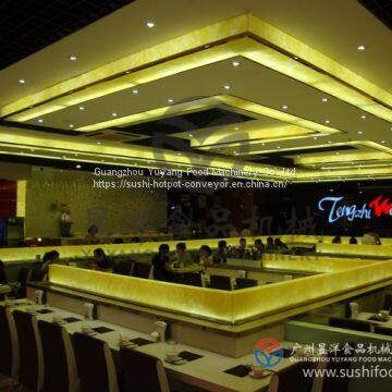 Customized supplier durable hot pot food belt conveyor systems