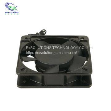 110*110*25mm AC 110V 220V FAN Computer Case Aluminum Alloy Frame Cooling Fan With 2wire photo-3