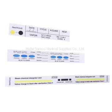 Chemical indicator tape and strip