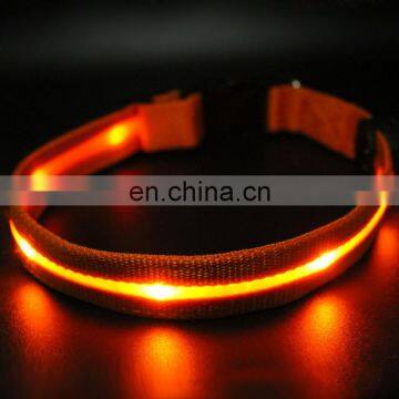 Hot Sale Pet Supplies Android USB Charging LED Lighted Dog Collar photo-4