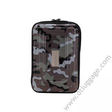 Customized Logo Army Waterproof ABS PC Mini Travel Storage Bag