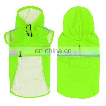 New Wholesale Snowproof and Reflective Big Dog Raincoat Outdoor Waterproof Clothes photo-5