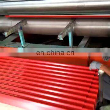 High quality color coated aluminum coils sheet metal roll prices corrugation metal