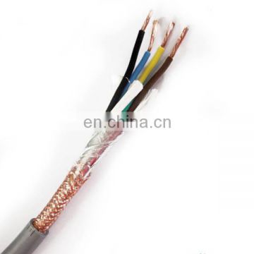 Braid copper wire shield PVC Control Cable 6x1.5mm