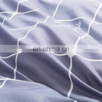 2020 Hot Selling Aloe Cotton Polyester Fabric Full Size Duvet Cover Pillow Case Bed Sheet Printed Cheap Bed Linen Bedding Set photo-6