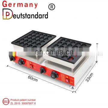Commercial Factory Price Poffertjes Machine Poffertjes Maker 25+25 Holes Poffertjes Grill