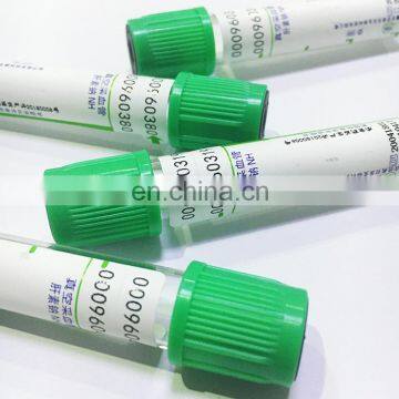Heparin Lithium Blood Collection Tube