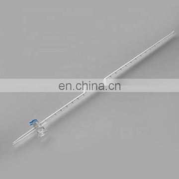 Factory made glass acid burette pipette for chemistry