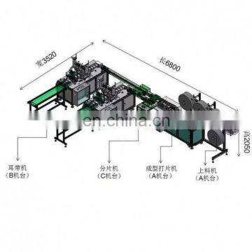 Ear-Loop Type Automatic Face Making Hand Stamp Diy Medical Mask Machine With High Quality photo-4