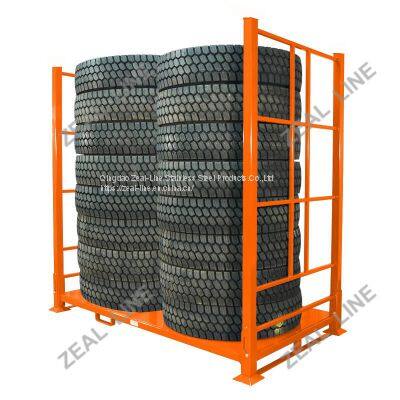 Warehouse Stacking Storage Truck Tyre Tire Rack photo-4