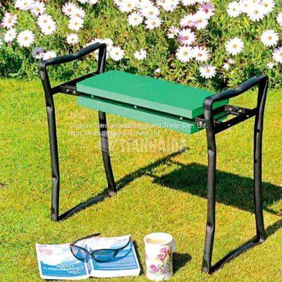 2 in 1 Folding Portable Garden Kneeler Padded Foam Chair Seat Stool TI-062 photo-3