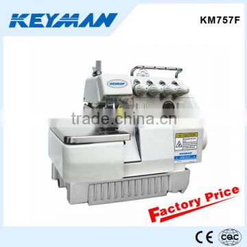 KM757F Ultrasonic overlock sewing machine 5 thread overlock sewing machine 757 sewing machines industrial