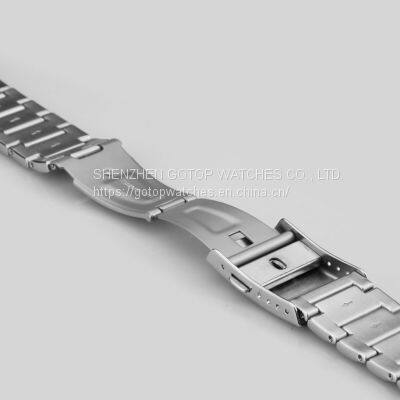 FEATURES OF WS018 FINE STAINLESS-STEEL WATCH BRACELET IN SILVER FINISH photo-4
