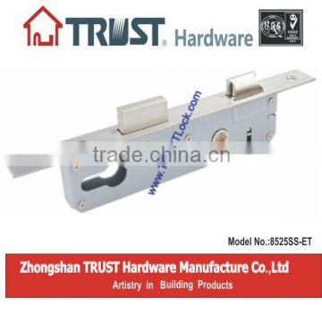 TRUST High Security Aluminum door 25mm backset lock body