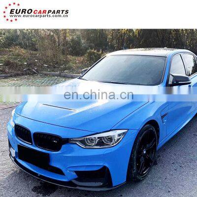 F30 F35 3series fit for 2013-2019y pp material front lip mad style f30 f35 pp material front bumper lip and front spoiler