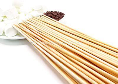 wooden marshmallow sticks 32-inch-wood handle marshmallow sticks