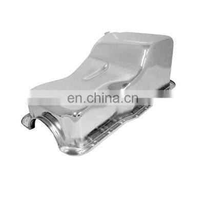 1963-96 Small Block Stock Capacity Chrome Oil Pan for Ford