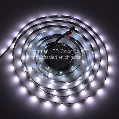 Amazon Hot Sale IC Addressable lc8813LED Strip Light Programmable LED Stripe 60 leds black PCB