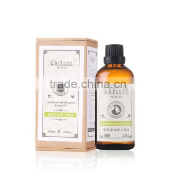 intestines and stomach discomfort laxative detoxification aroma massage oil wholesale