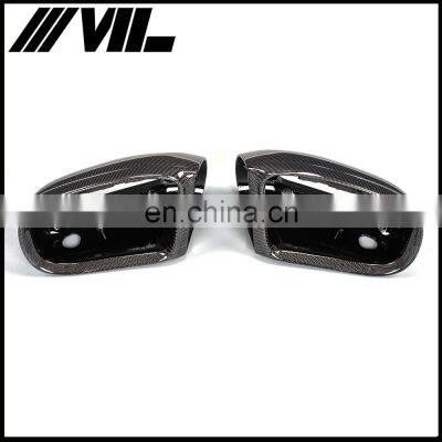 1Pair Carbon Car Side Mirror Cover Replacement for Mercedes S-Class W220 photo-2