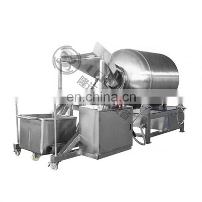 Tumbler for Sale Lonkia Stainless Steel Vacuum Rolling And Rubbing Machine for Food Puffing and Intenerate Meat