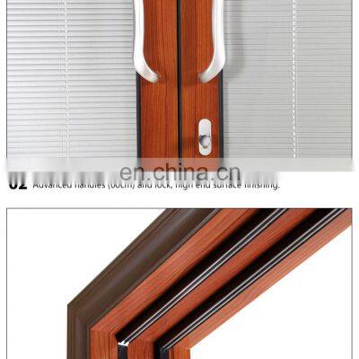Elegant Design 3 Track Aluminum Balcony Sliding Door With Fly Screen photo-3