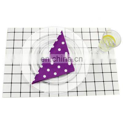 Best Selling Wedding Party Disposable Heavyweight Plastic Plates Set photo-3