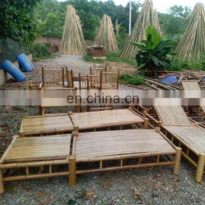 Premium QUALITY And Competitive Price export rattan from Distributor with real Bamboo Bed Vietnamese Style custom size handmade