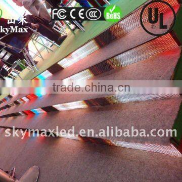 2011 product full color indoor stage stairway led display