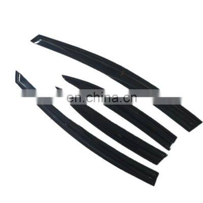 Acrylic Sheet Black Bonnet Protector Window Visors Weather Shields For SUZUKI