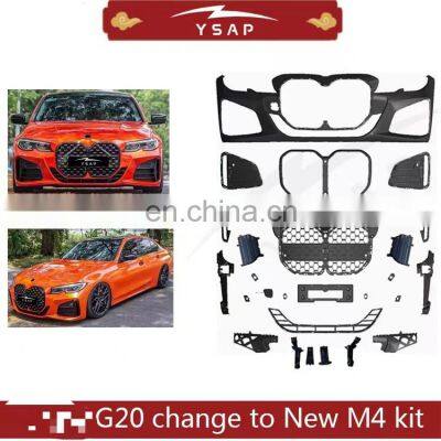High Quality Facelift Body Kit for BMW 3 Series F30 Change to M4 Kit