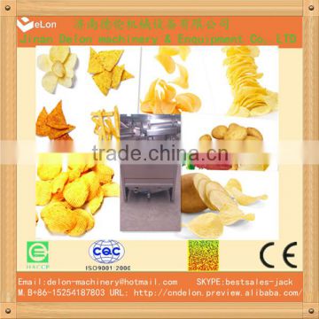 Small scale potato chips frying machine