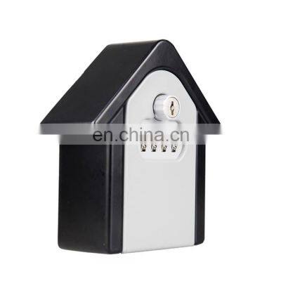 Combination Key Storage Lock Box Indoor Outdoor Wall Mounted Car Key Safe Lock Box Outdoor