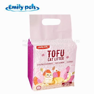 tofu cat litter flushable wholesale dust free for cats self clean