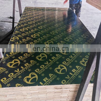 1220*2440*9/12/15/18mm buildplex Marine plywood Film faced plywood for concrete formwork