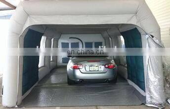 Cheap Price Sliver Commercial Inflatable Car Truck Garage Paint Booth Tent photo-4