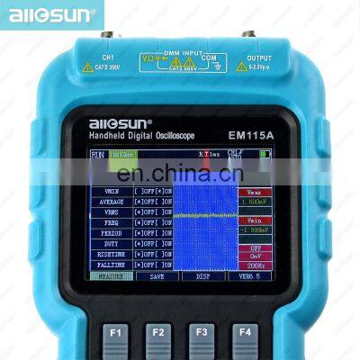 All-sun EM115A Handheld Oscillograph 3 in 1 Multi-function Oscilloscope 50MHZ Color Screen Scope Meter Single Channel Hot Sale photo-2