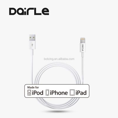 MFI certified manufacturers phone charger usb cable for iphone 6 plus