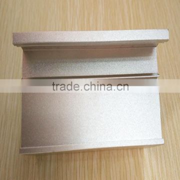 professional design decorative shining silvery for aluminium profile