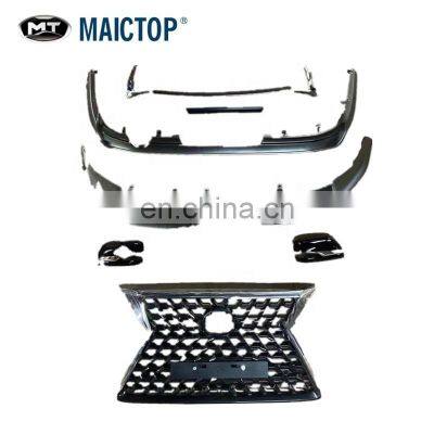 MAICTOP car accessories car body kit for gx460 2017-2020 front and rear spoiler kit good quality