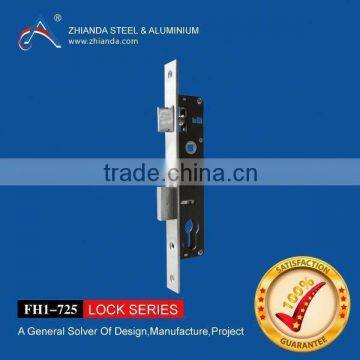 Safety aluminum sliding glass door lock