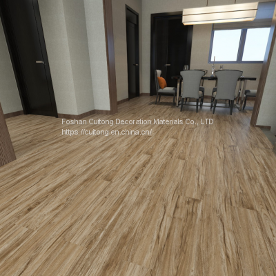 LVT floor PVC rubber floor Foshan Wholesale export vinyl floor tile 2mm stone plastic floor film material ground