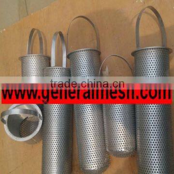 Carbon Steel Perforated Metal Basket Strainer and CYLINDER | Generalmesh photo-6