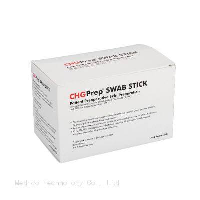 Circular Head CHG Chlorhexidine Gluconate Medical Disinfectant Swab for Preoperative Skin Disinfection photo-4