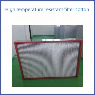 High Temperature Resistant 300 Degree High-efficiency Filter Screen High Temperature Resistant HEPA photo-5