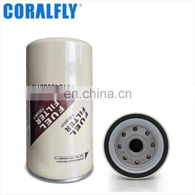 Coralfly Filtro De Combustible SN 25064 VG1540080110  FF5688 65125035033A 65125035020A Fuel Filter for Sinotruk Howo