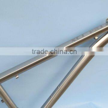 New Design Gr9 Titanium Tandem MTB Frame &Titanium Tandem Fat Bike Frame With Double Seat Bicycle photo-5