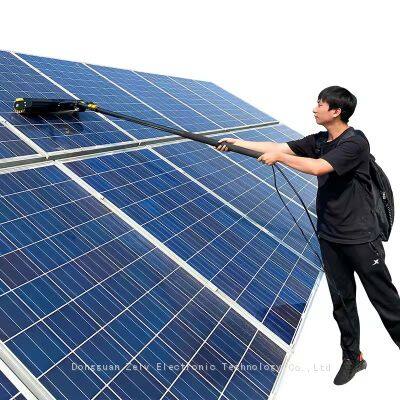 China Best Solar Panel Cleaning Photovoltaic Panel Cleaning Brush PV Cleaning Robot photo-5