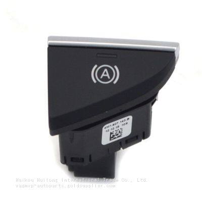 Hill Hold / Auto Hold Switch For Audi A4 A5 B9 Q7 4M White Backlight Button LHD 4M1 927 143 B 4M1927143B 8W1927143A photo-2